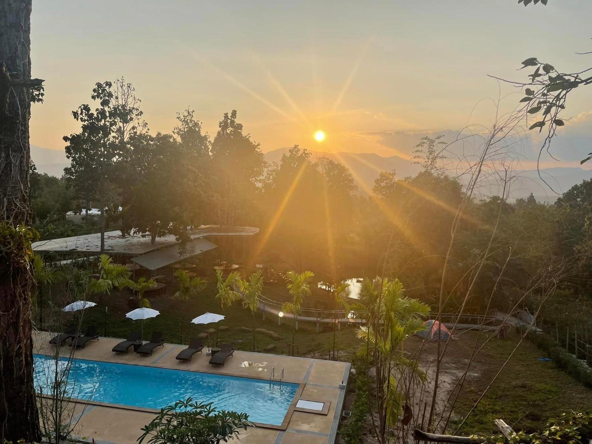 Hin Khong Villa - A Tropical Surprise Ban Huai Sai  Eksteriør bilde